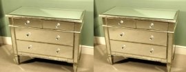 00599 pair-Fabulous-Pair-ART-DECO-Mirrored-Chest-of-Drawers-1